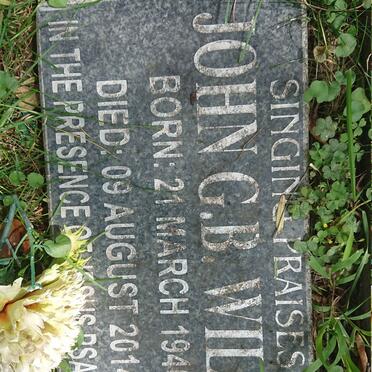 WILLE John G.B. 1940-2014