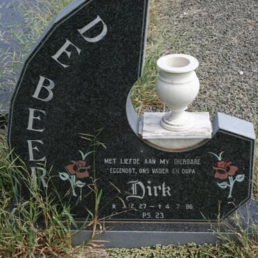 BEER Dirk, de 1927-1986