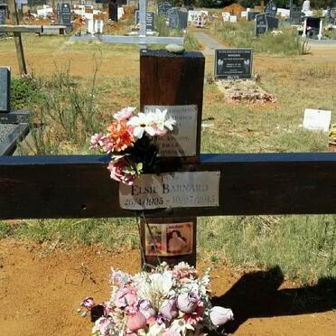 BARNARD Elsie 1935-2015