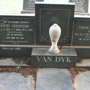 DYK David Frederik, van 1913-1974 &amp; Frances LAAS 1921-1992