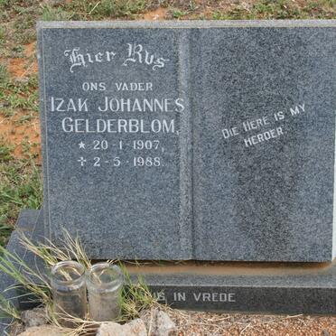 GELDERBLOM Izak Johannes 1907-1988