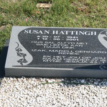 HATTINGH Susan 1941-2001