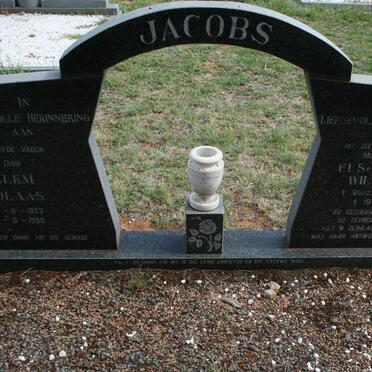 JACOBS Willem Nicolaas 1923-1990 &amp; Elsje Jacoba Wilhelmina 1909-1989