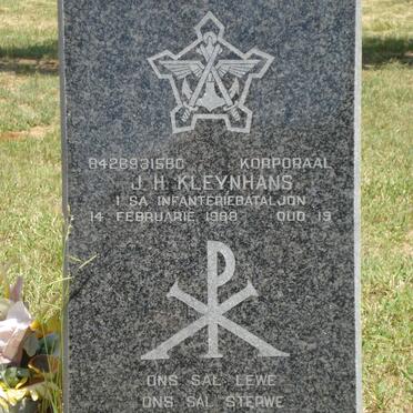 KLEYNHANS J.H. -1988