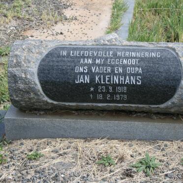 KLEINHANS Jan 1918-1979