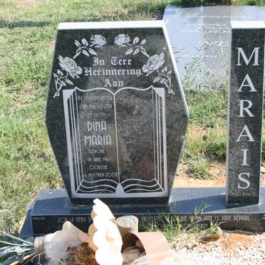 MARAIS Dina Maria 1963-2002