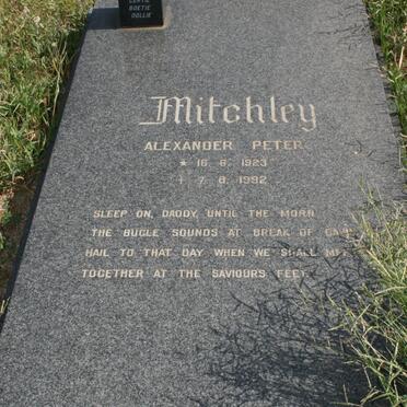 MITCHLEY Alexander Peter 1923-1992