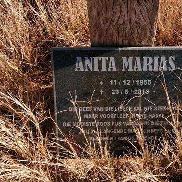 MARAIS Anita 1955-2013