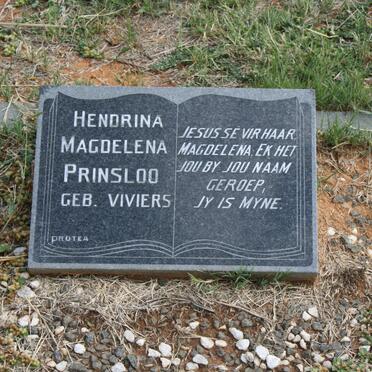 PRINSLOO Hendrina Magdelena nee VIVIERS