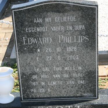 SCOTT Edward Phillips 1928-2003