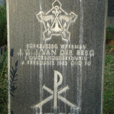 BERG J.C.J.,van der -1983