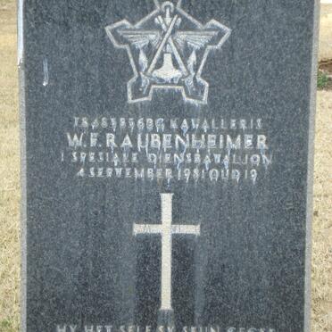 RAUBENHEIMER W.F. -1981