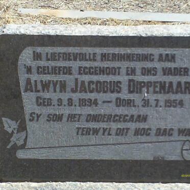 DIPPENAAR Alwyn Jacobus 1894-1954