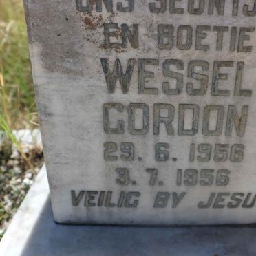 GORDON Wessel 1956-1956