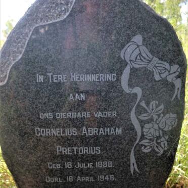 PRETORIUS Cornelius Abraham 1888-1946