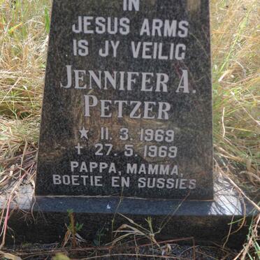 PETZER Jennifer A. 1969-1969