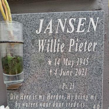 JANSEN Willie Pieter 1945-2021
