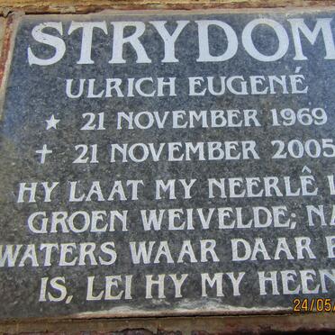 STRYDOM Ulrich Eugene 1969-2005