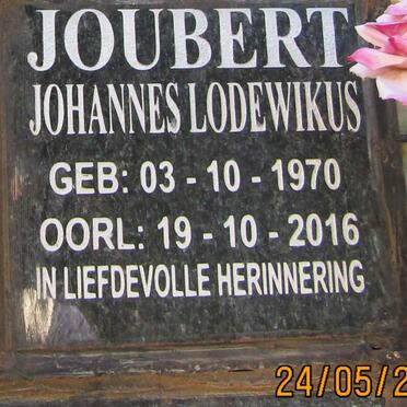 JOUBERT Johannes Lodewikus 1970-2016