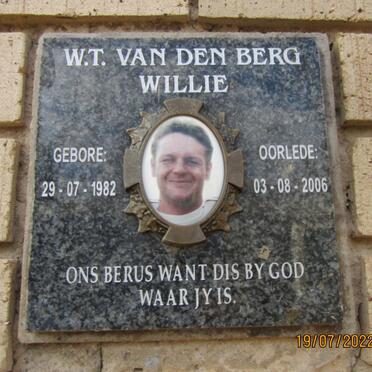 BERG W.T., van den 1982-2006