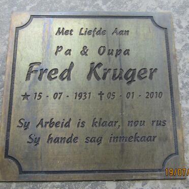 KRUGER Fred 1931-2010