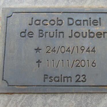 JOUBERT Jacob Daniel De Bruin 1944-2016