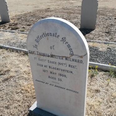 MILWARD Thomas Walter -1900