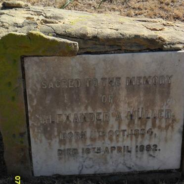 MÜLLER Alexander A. 1834-1892