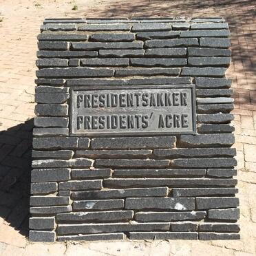 12. Presidentsakker / President's Acre