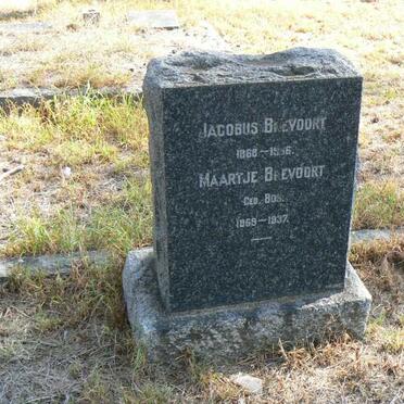 BREVOORT Jacobus 1868-1936 &amp; Maartje BOS 1869-1937
