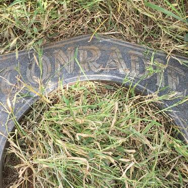 CONRADIE Jan 1891-1966 &amp; Anna 1906-1965