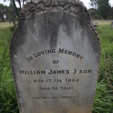 DIXON William James -1904