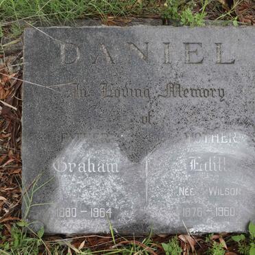 DANIEL Graham 1880-1964 &amp; Edith WILSON 1876-1960