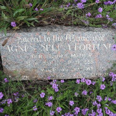 FORTUNE Agnes Selina 1937-1958