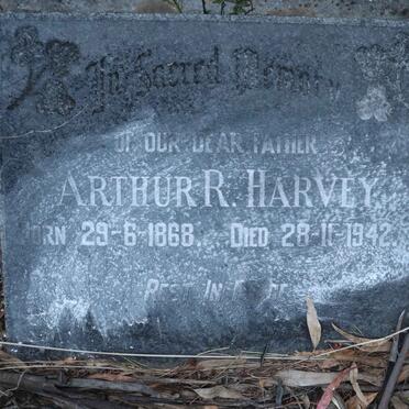 HARVEY Arthur R. 1868-1942