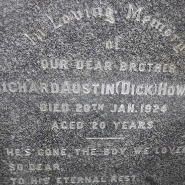 HOWARD Richard Austin -1924