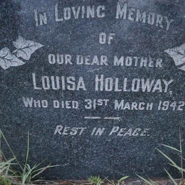 HOLLOWAY Louisa -1942