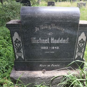 HADDAD Michael 1883-1943