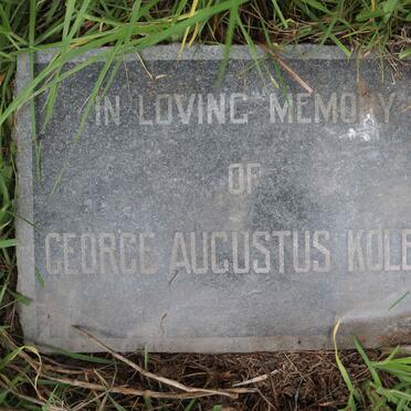 KOLBE George Augustus