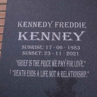 KENNEY Kennedy Freddie 1983-2021