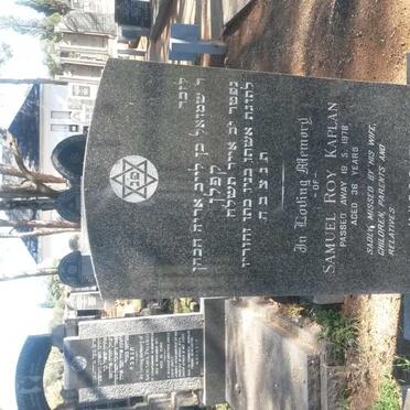 KAPLAN Samuel Roy -1978