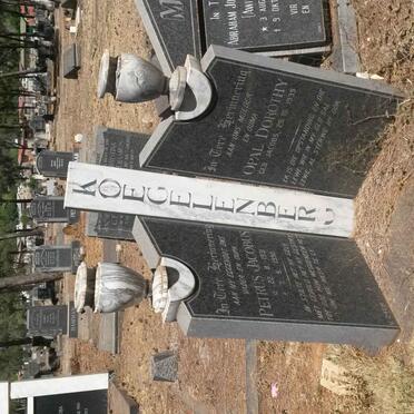 KOEGELENBERG Petrus Jacobus 1931-1990 &amp; Opal Dorothy JACOBS 1935-