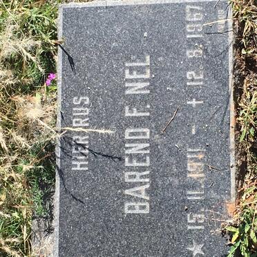 NEL Barend F. 1911-1967