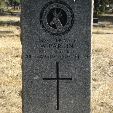 PARKIN W. -1920
