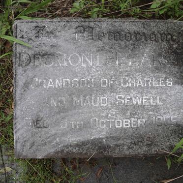 PEARCE Desmond -1955