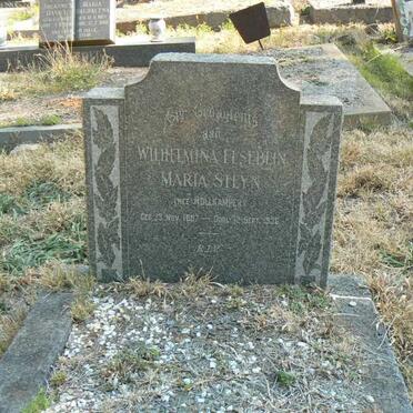 STEYN Wilhelmina Elsebein Maria nee NOLLKAMPER 1897-1936