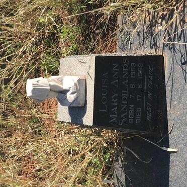 SANDILANDS Louisa Mary-Ann 1969-1969