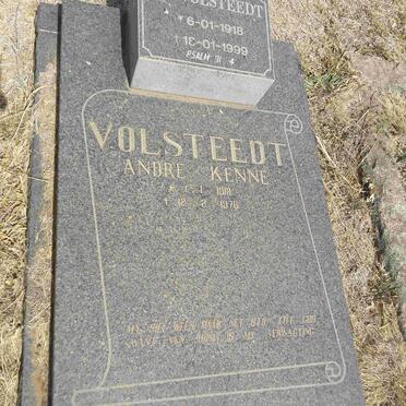 VOLSTEEDT André Kenne 1919-1976 &amp; Ina 1918-1999