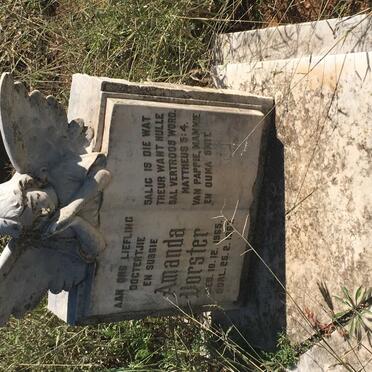 VORSTER Amanda 1965-1967