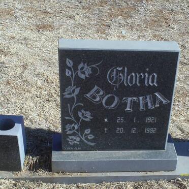 BOTHA Gloria 1921-1982